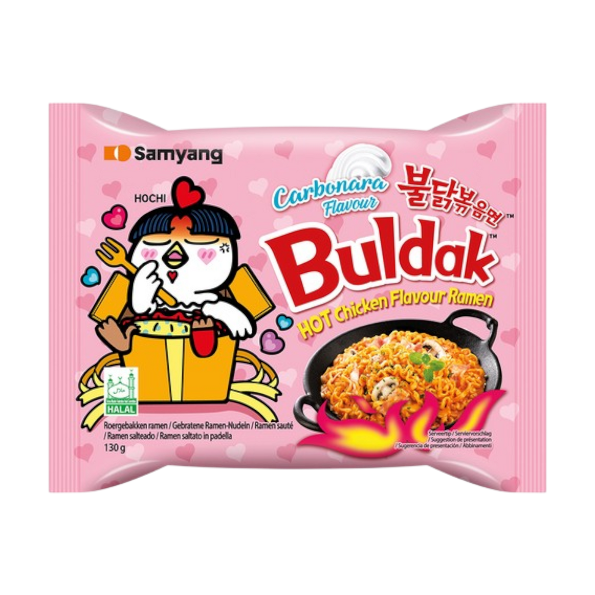 Instant-Nudeln Scharfes Huhn Carbo 130 g